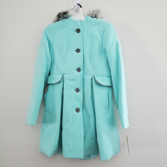 Cat & Jack Other - NWT Cat & Jack Mint Pea Coat